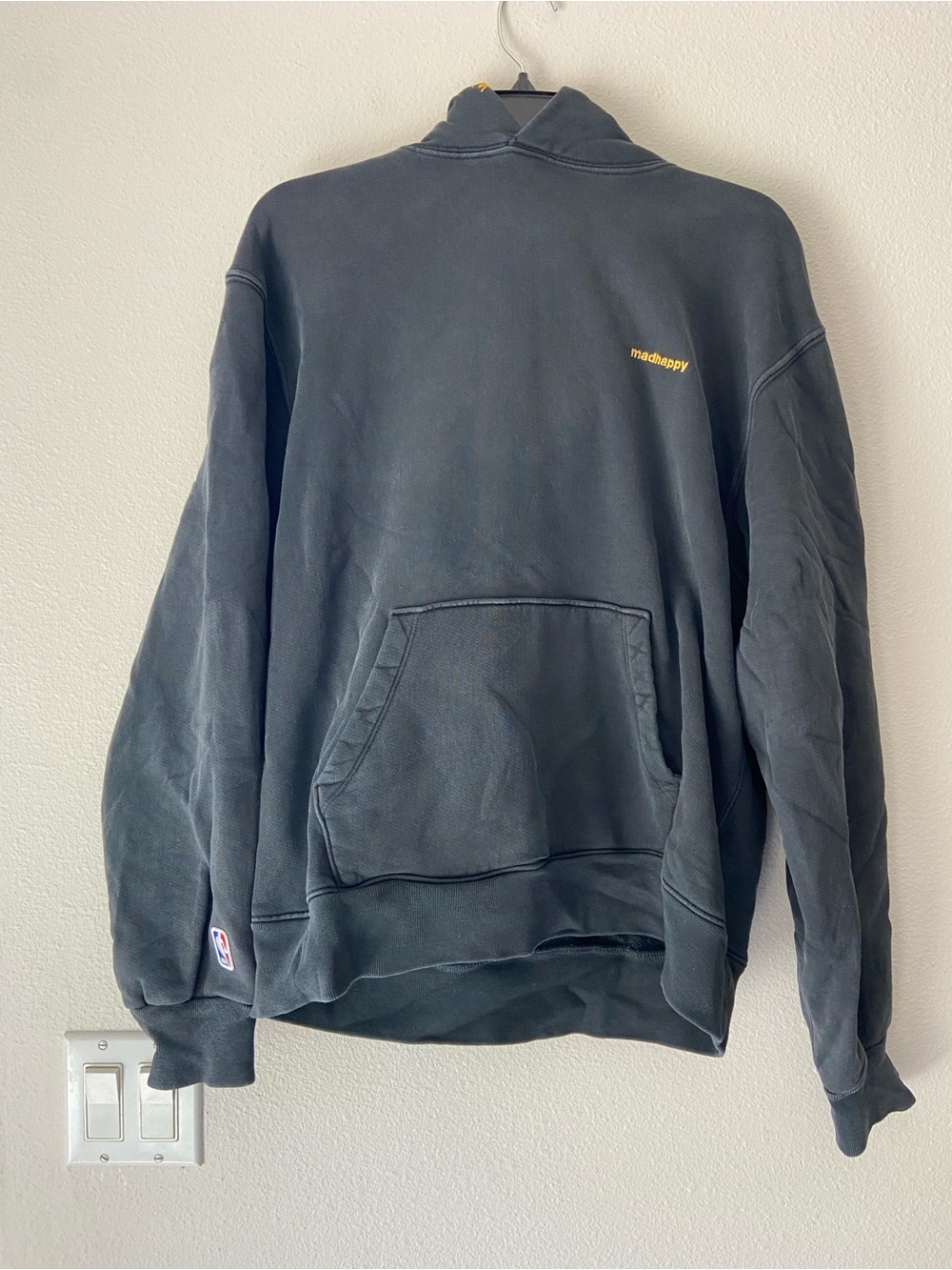 RARE Madhappy x Lakers Black Hoodie Sweatshirt Size Unisex SZ S